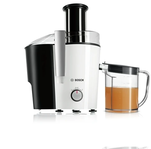 Sulčiaspaudė Juicer | Bosch | MES25A0 | Type Centrifugal juicer | Juodas/Baltas | 700 W | Extra large fruit input | Greičių skaičius 2
