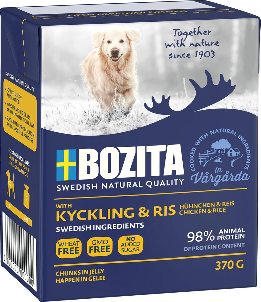 Drėgnas Šunų Maistas - Bozita 4262 Vištiena Suaugusių 370 g