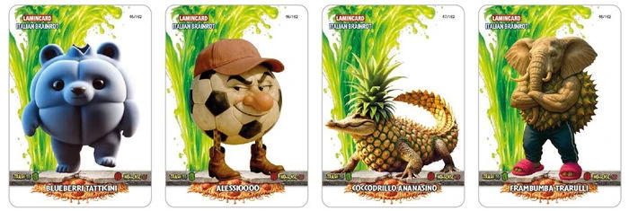 „Brainrot“ – kolekcinių kortelių 5 vnt. pakuotė – 3 bangos rinkinys (498-50008)