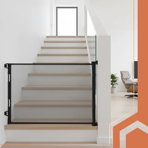 Door safety gate - pilka Ruhhy