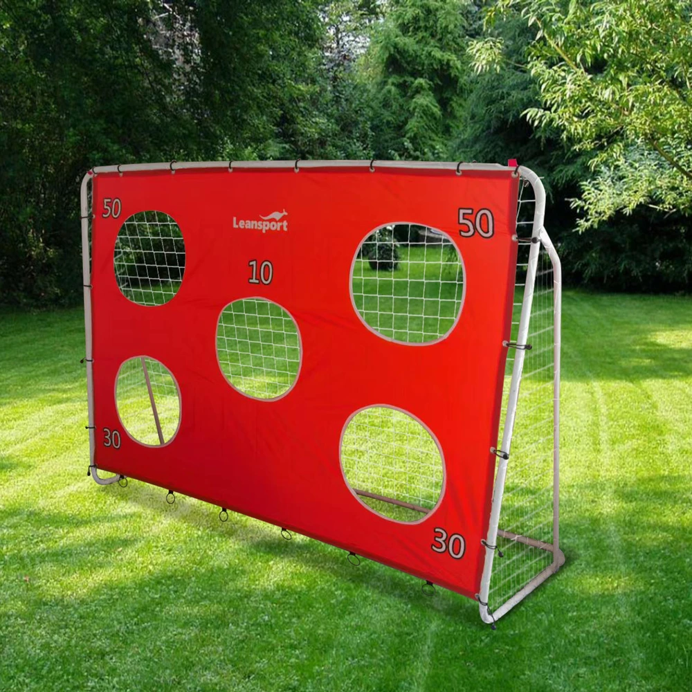 Lean Toys Futbolo Vartai su Taikiniu 213x152x75cm