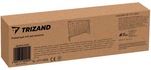 Trizand Futbolo vartai + kamuolys + pompa 23459