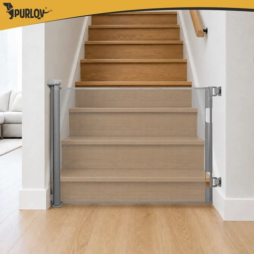 Purlov Gray Door Safety Gate