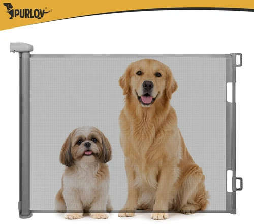 Purlov Gray Door Safety Gate