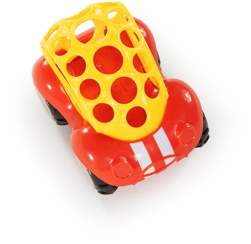 Bright Stars „Bright Starts“ – „Rattle Roll Buggie™“ vežimėlis, raudonas – (BS-81558)