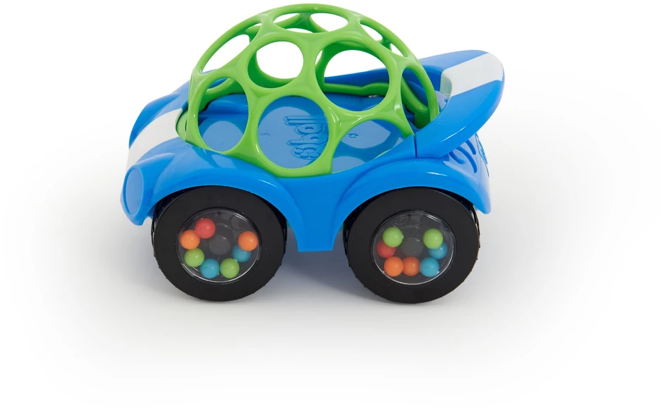 Bright Stars Bright Starts – žaislinis automobilis „Rattle Roll Buggie™“, mėlynas – (BS-81559)