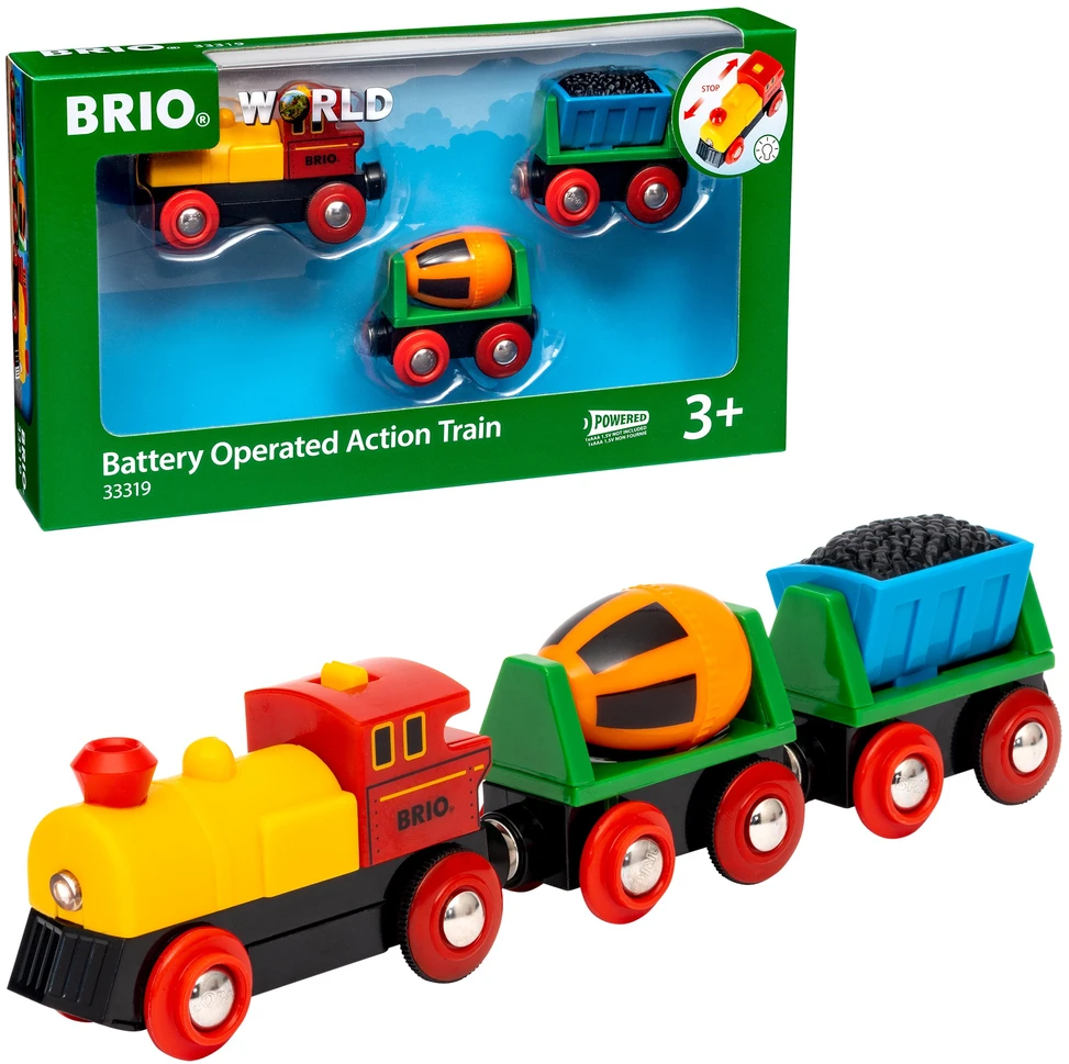 Brio geležinkelis BRIO traukinys Action, 33319