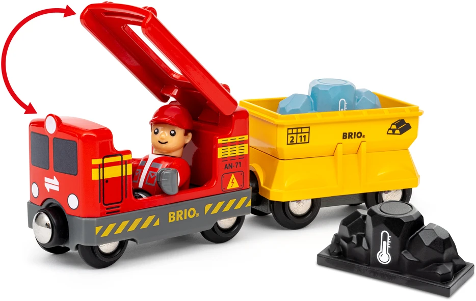 Ravensburger BRIO - Brangakmenių krovininis traukinys (36133)