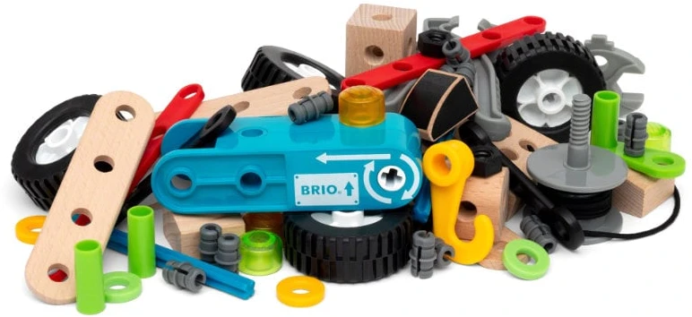 BRIO Builder atbulinės eigos variklis – 67 dalys (34595)