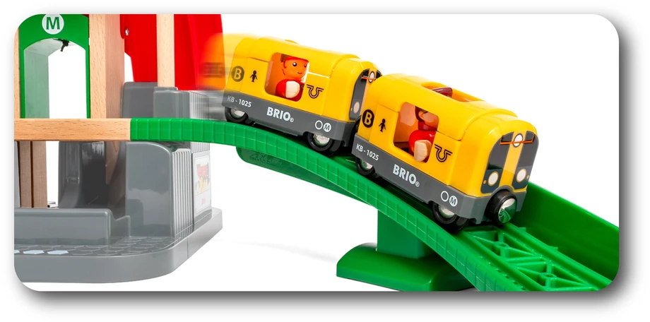 BRIO - Centrinės stoties rinkinys (33989)