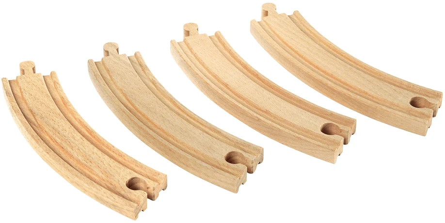 Ravensburger Brio Geležinkelis BRIO lenktų kelio detalių rinkinys, dideli 33342