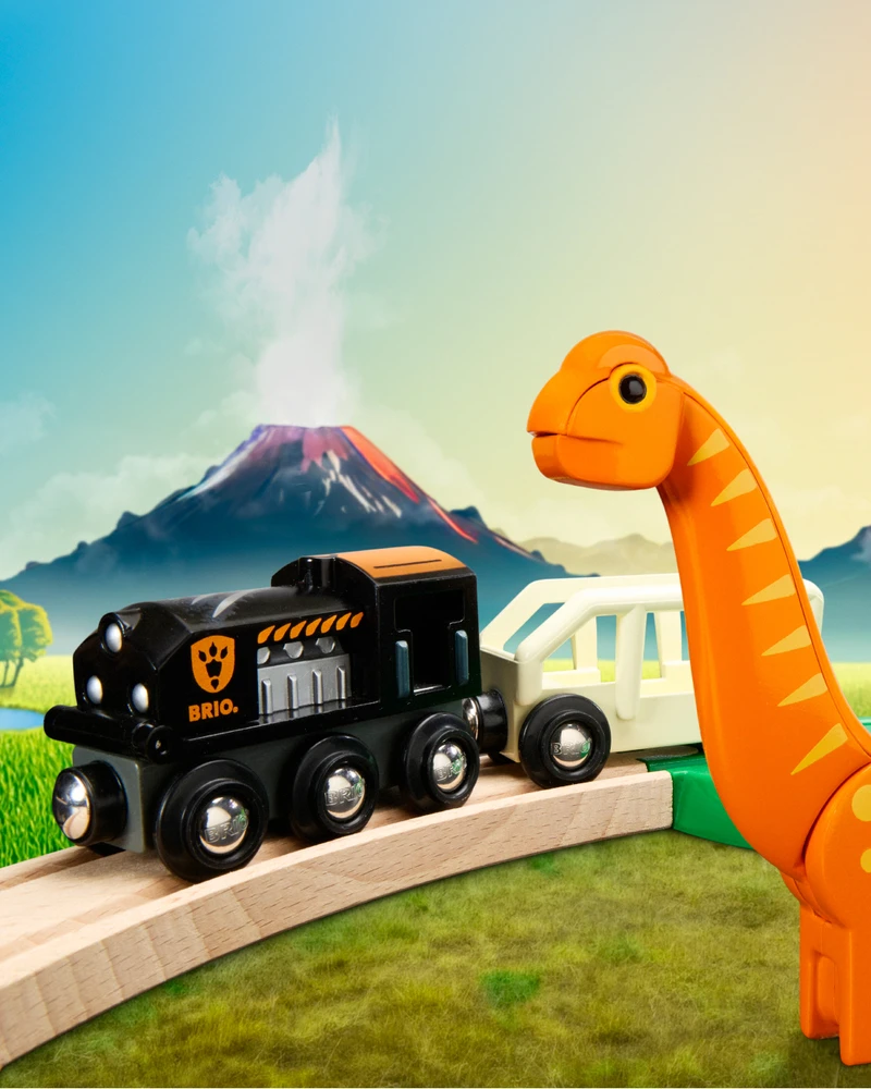 BRIO dinozaurų rinkinys apskritime, 36098