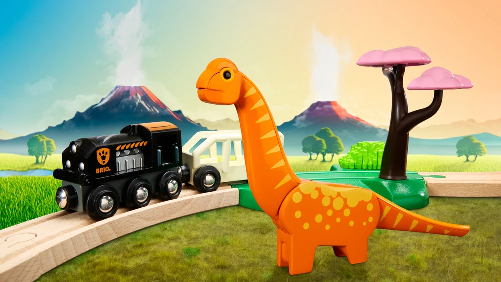 BRIO dinozaurų rinkinys apskritime, 36098