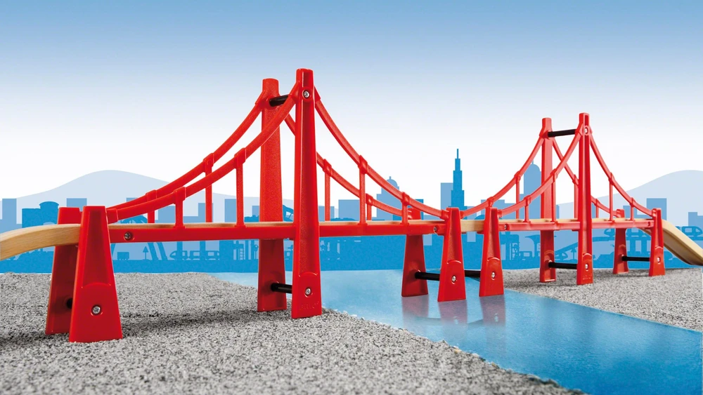 Brio Railway BRIO dvigubai sukabintas tiltas, 33683