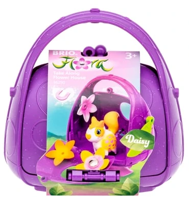 BRIO - Flora - Gėlių namelis su savimi (36250)