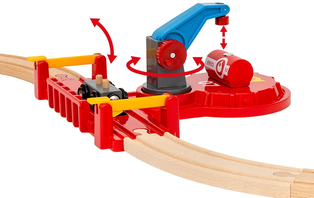 Ravensburger BRIO traukinio bėgių rinkinys Rescue Team 36025