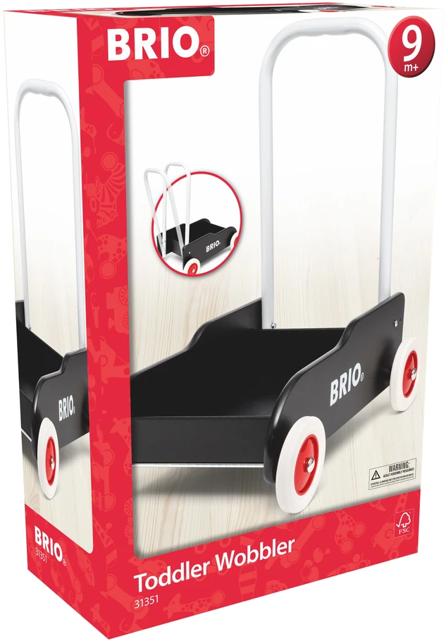 BRIO – juodas vobleris mažiems vaikams (31351)