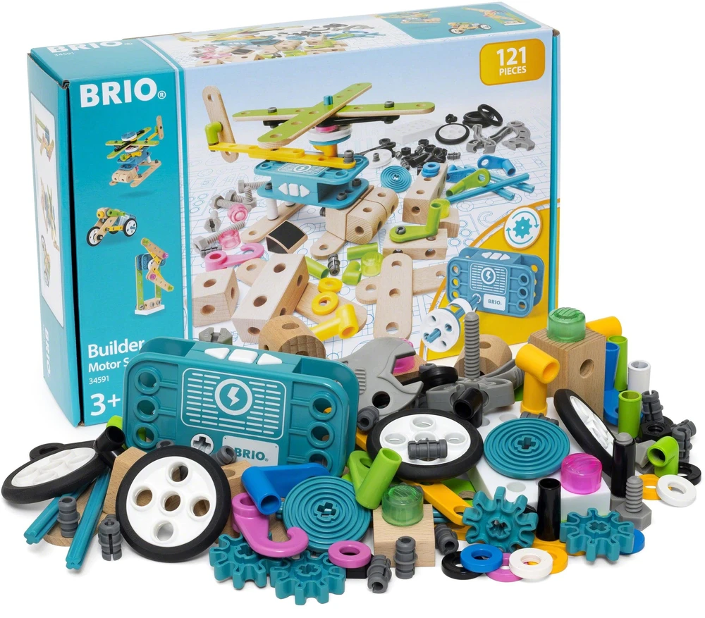 BRIO konstruktorius Builder Motor, 34591