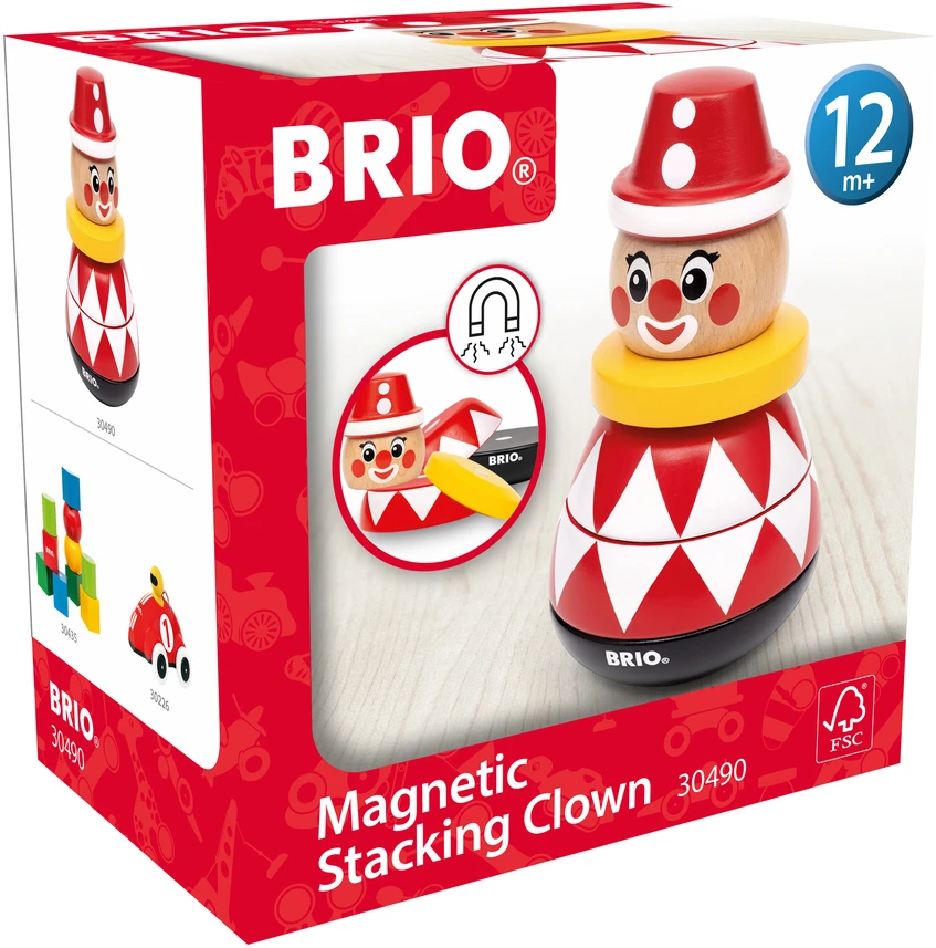 BRIO - Magnetinis klounas (30490)