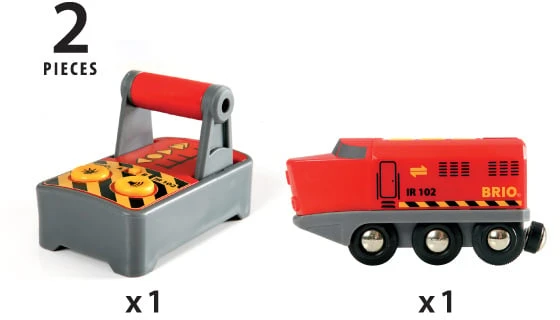 Brio Railway BRIO valdomas traukinys RC, 33213