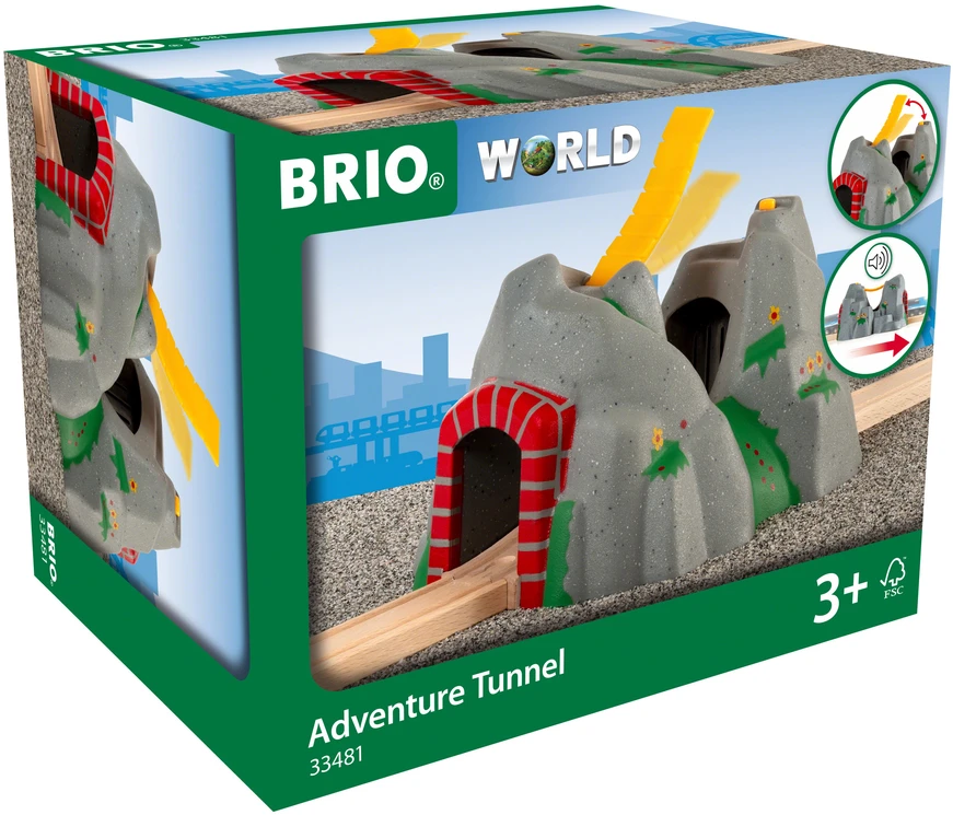Ravensburger Medinis Brio tunelis su tiltu ir garsais