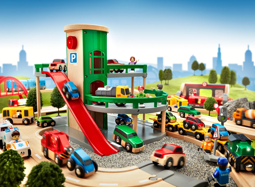 BRIO RAILWAY | Parking garage, 33204