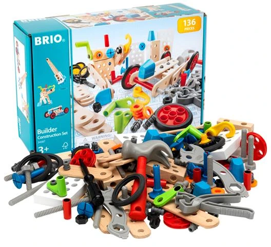 BRIO pradedančiojo statybininko rinkinys #2 Builders 34587