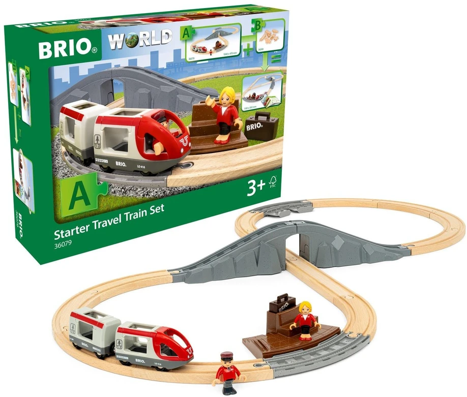 Brio Railway BRIO pradinis kelionių traukinio rinkinys, 36079