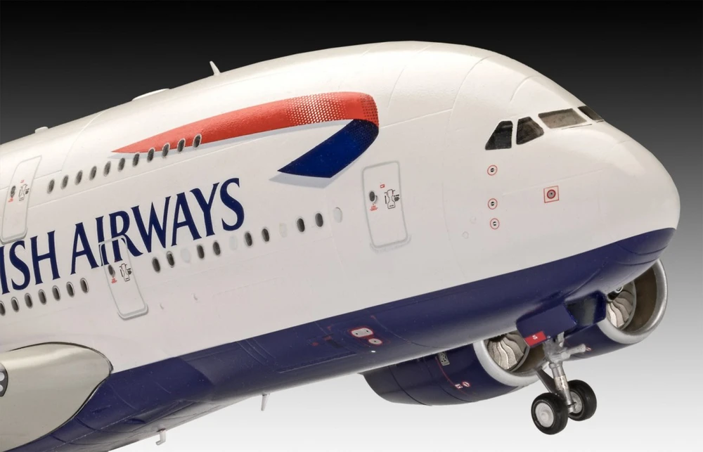 Revell Airbus A380-800 British Airways 1/144 plastikinis modelis