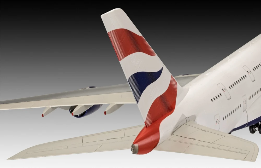 Revell Airbus A380-800 British Airways 1/144 plastikinis modelis