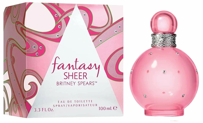 Britney Spears Fantasy Sheer EDT tualetinis vanduo moterims, 100 ml
