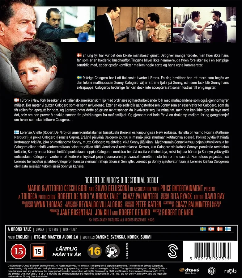 BRONKSO ISTORIJA (Robertas De Niro)