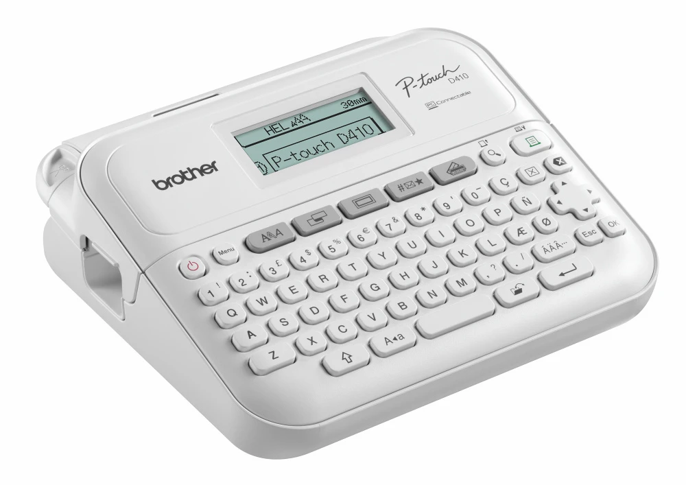 BROTHER PT-D410 DESKTOP LABEL THERMO Spausdintuvas PORTABLE, USB, 20MM/SEC