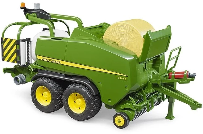 Traktoriaus su priedais Bruder John Deere