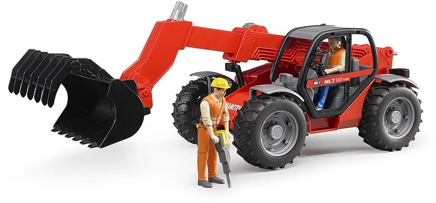 BRUDER teleskopinis krautuvas Manitou MLT 633, 02125