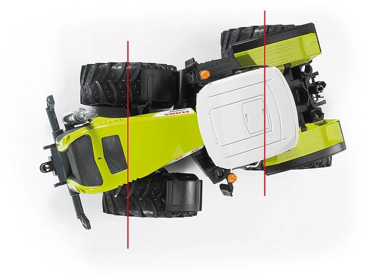 BRUDER traktorius žalias claas xerion 5000, 03015