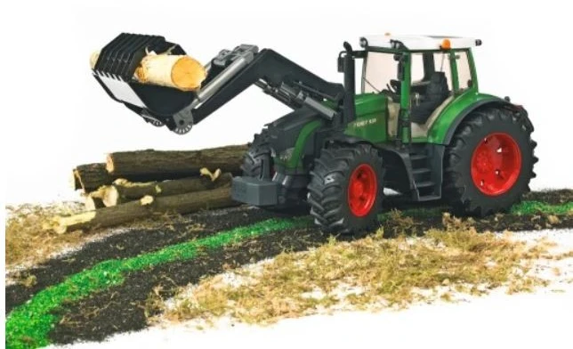 Žaislinis traktorius Bruder BR-03041 / 4001702030414, žalias