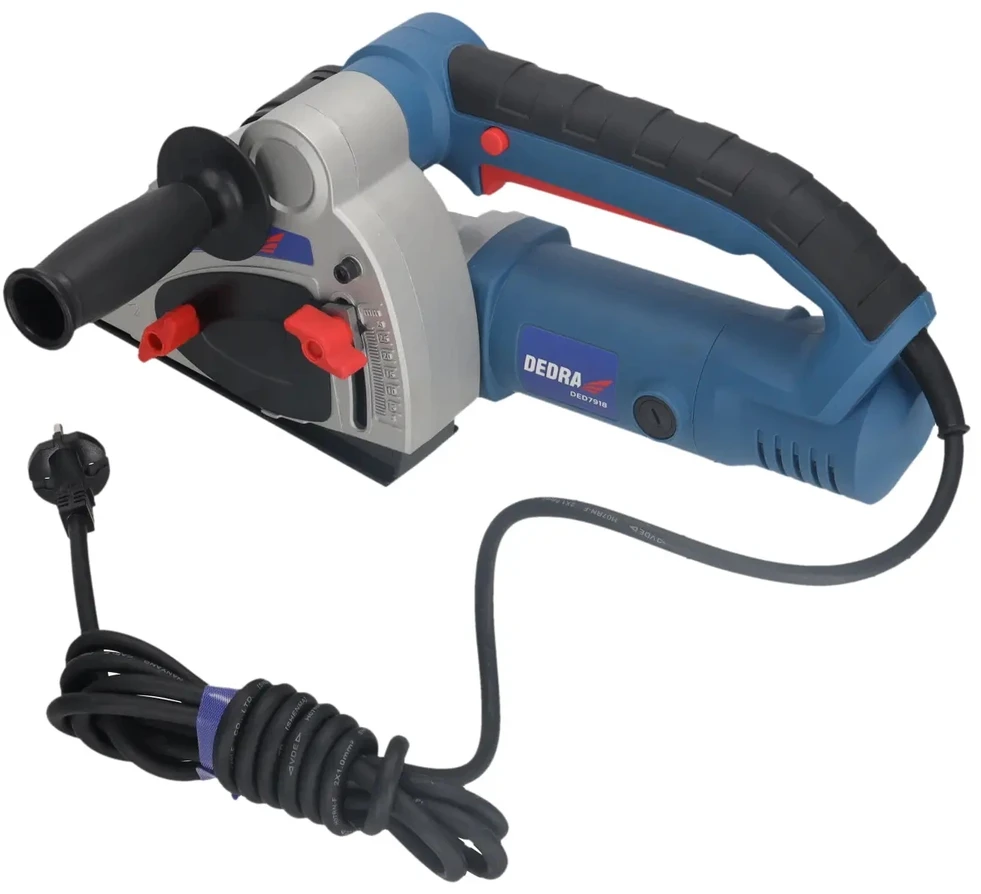 Dedra Bruzdownica Sienų sriegiklis 1500 W 125 mm