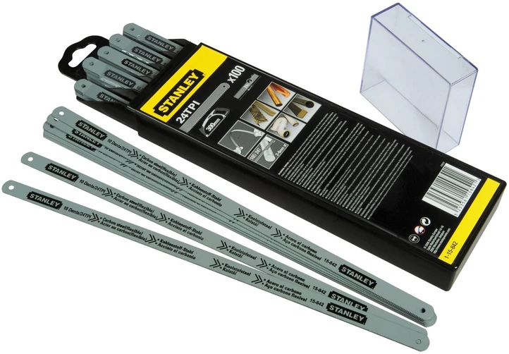 Pjūklo geležtė metalui 300 mm 24TPI LION 2 vnt, Stanley
