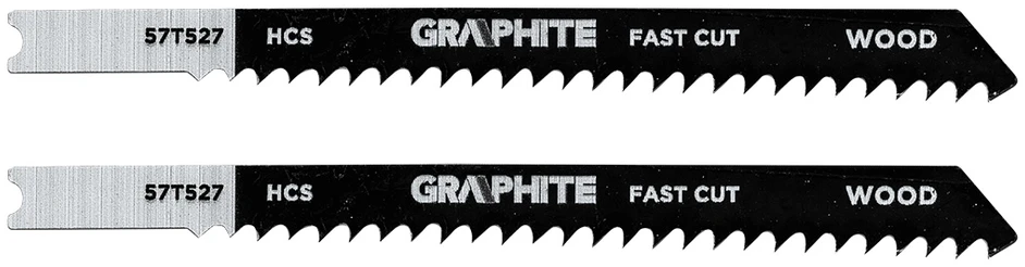 Graphite Brzeszczot Siaurapjūklio ašmenys, 8 TPI, HCS, U formos kotas, 2 vnt., grubiam pjovimui