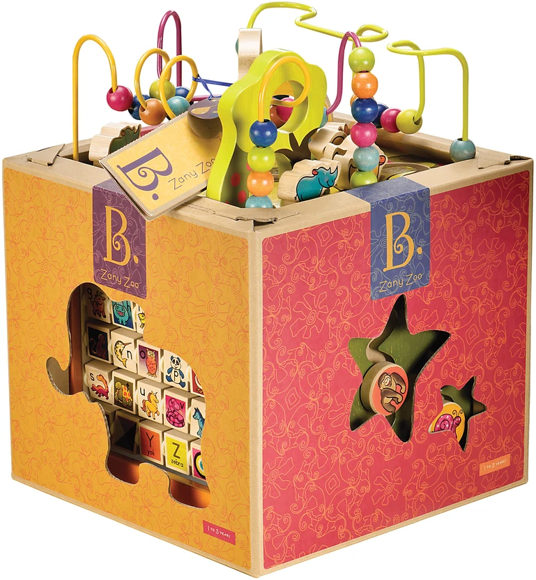 B.Toys B TOYS ZANY ZOO VEIKLOS KUBAS