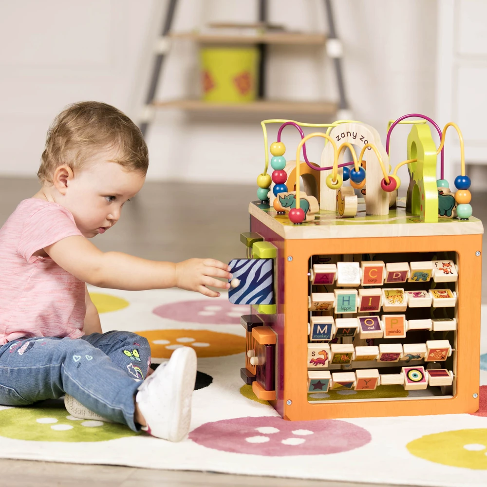 B.Toys B TOYS ZANY ZOO VEIKLOS KUBAS