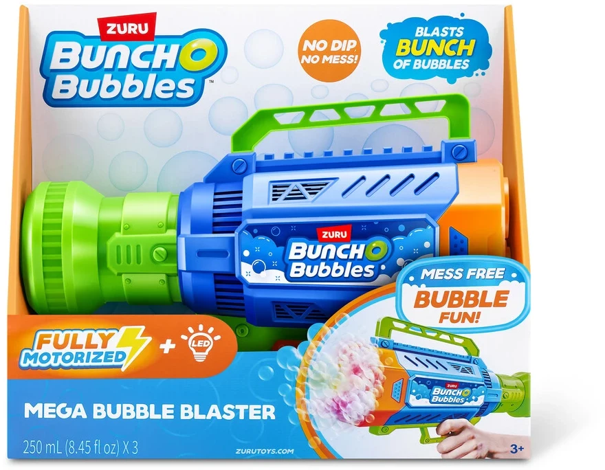 Bunch O Bubbles BUBBLE WOW WOW A BUBBLE Didelis burbulų šautuvas