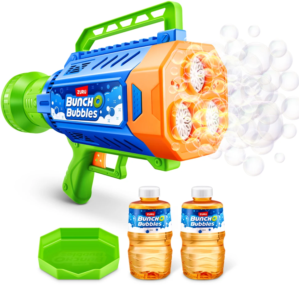 Bunch O Bubbles BUBBLE WOW WOW A BUBBLE Didelis burbulų šautuvas