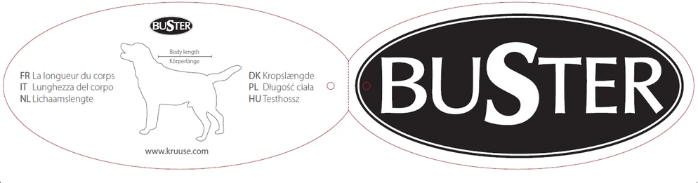 BUSTER - Žieminis paltas, juodas XXS 20 cm - (284810)