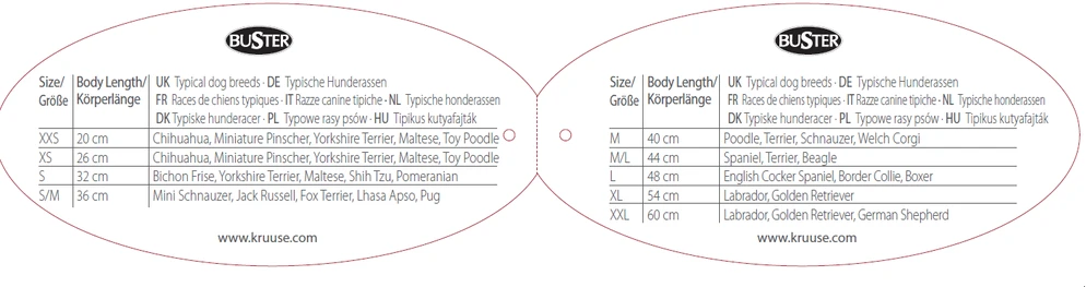 BUSTER - Žieminis paltas, juodas XXS 20 cm - (284810)