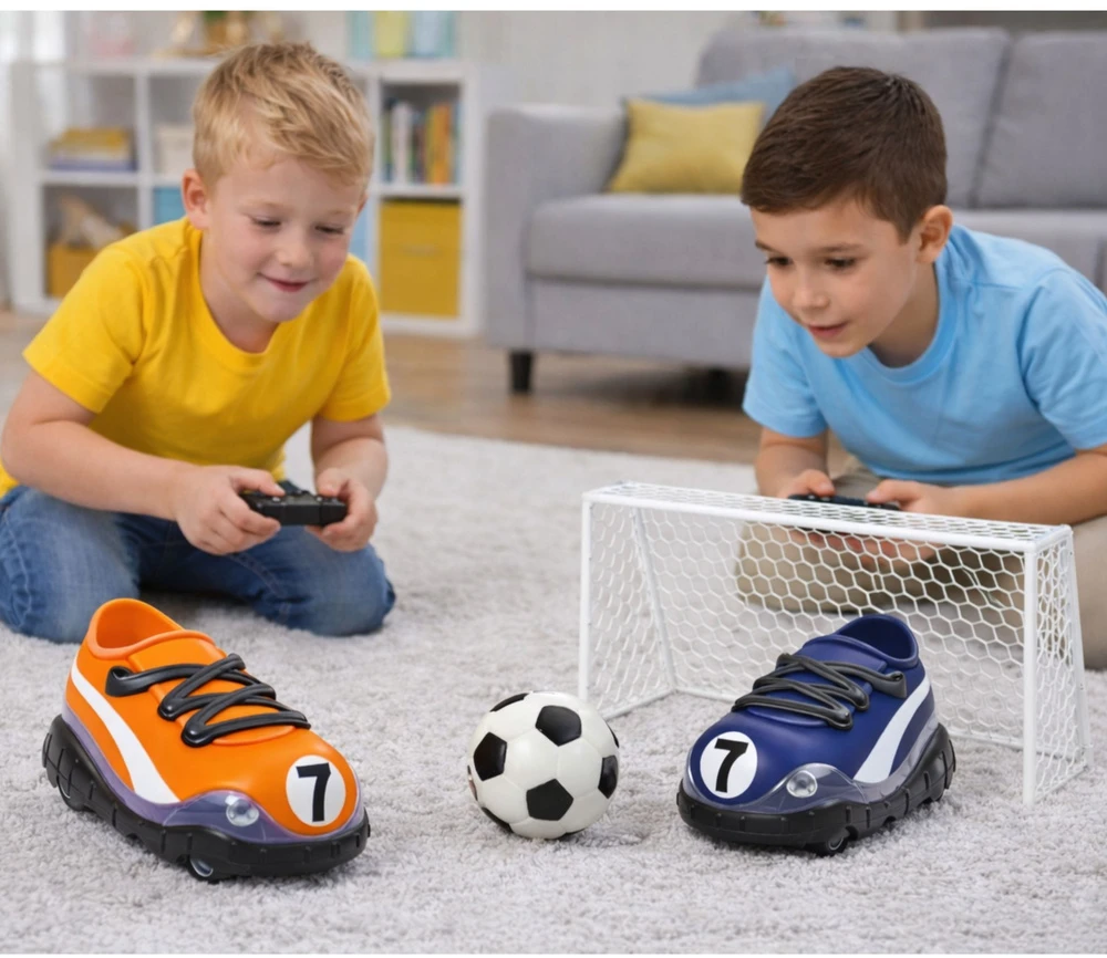 Lean Toys Nuotoliniu būdu valdomas automobilis 2 vnt.
