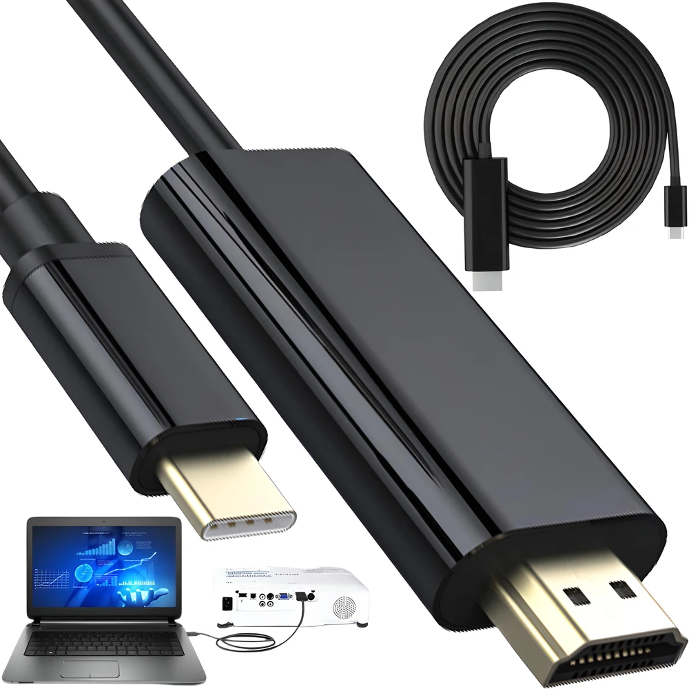 C tipo į HDMI adapteris