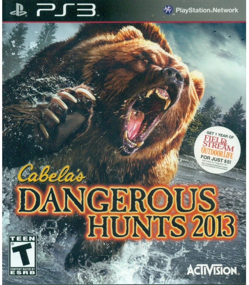 Cabelas Cabela pavojingos medžioklės 2013 (PlayStation 3)
