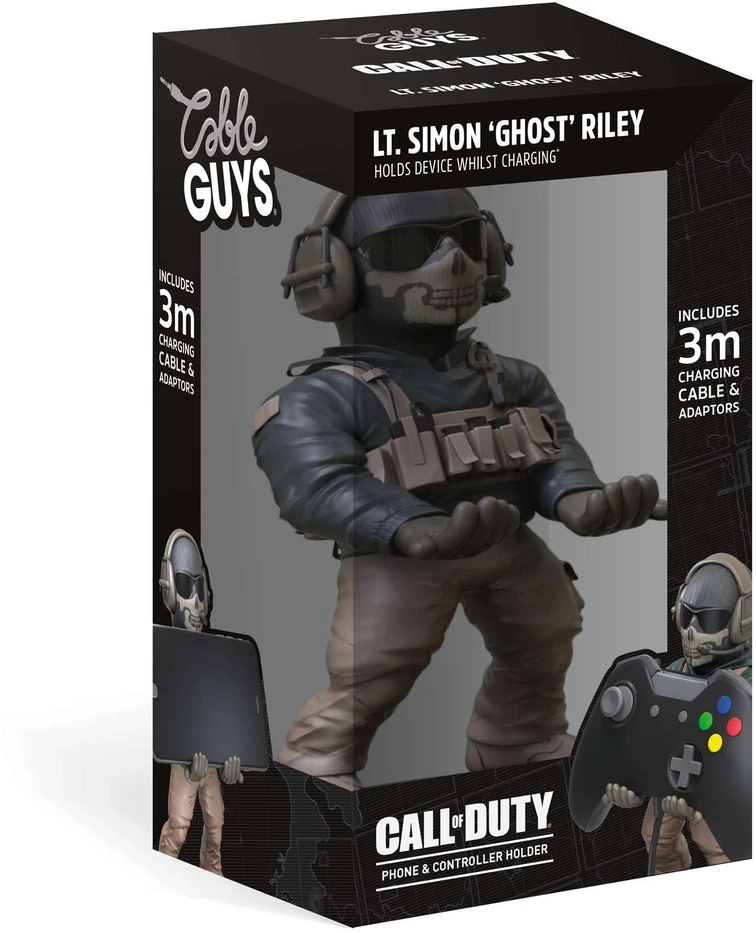 Cable Guys Išskirtinės žaidimų Call of Duty Lt Simon Ghost Riley Cable Guy krosnys